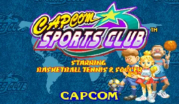 Capcom Sports Club (Euro 970722) screen shot title